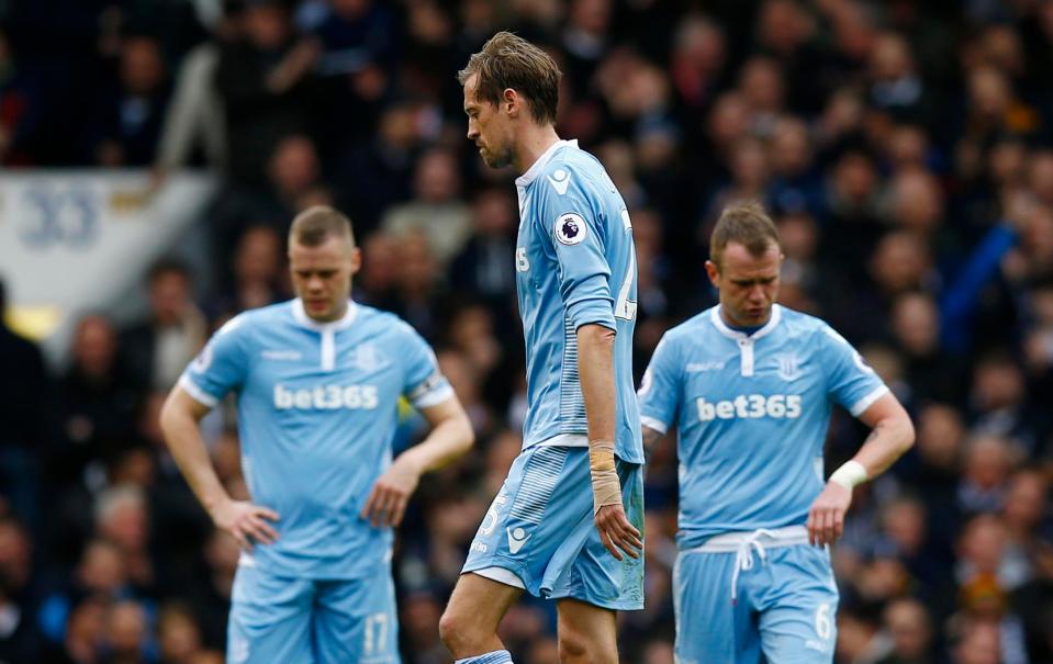  Peter Crouch has always been head and shoulders above his Premier League team-mates
