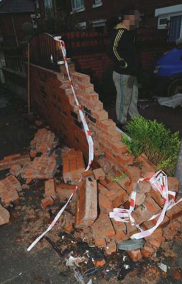  Fortunately the family were unharmed in the late night attack