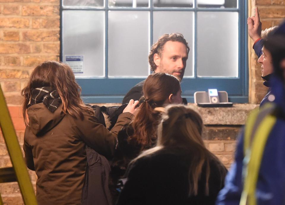  Andrew played Mark, the best friend of Juliet's husband