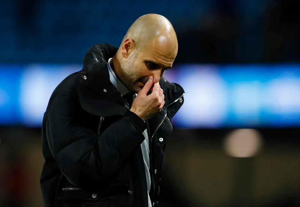 The pressure is on Pep Guardiola to defeat Middlesbrough and progress in the FA Cup