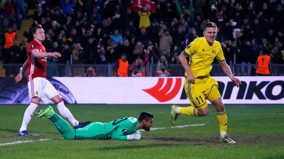 Aleksandr Bukharov scored a terrific equaliser for the Russians