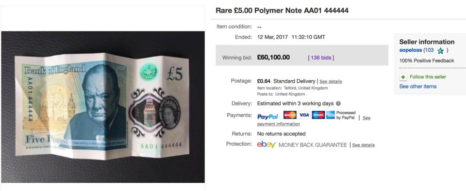 five pounds