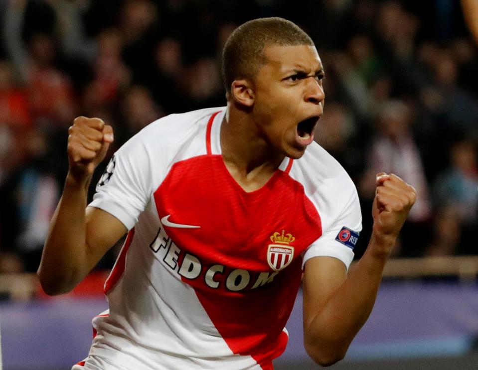  Kylian Mbappe terrorised the Manchester City defence in the Champions League