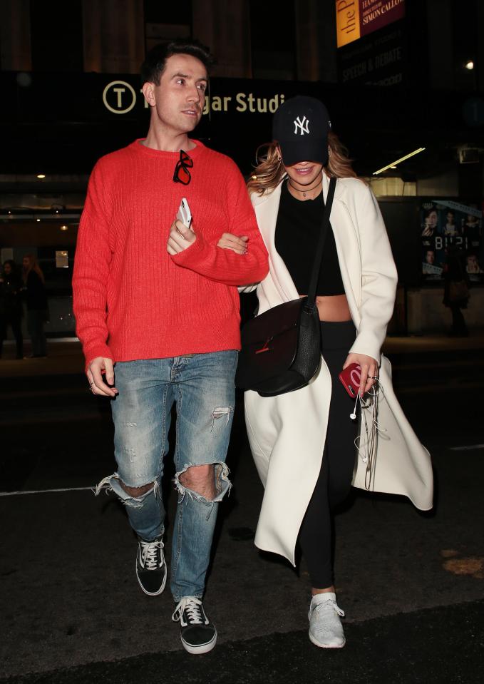  The chummy pair looked in good spirits despite knowing what news was about to break