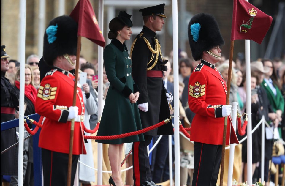  William and Kate pictured for the first time since William came under fire for the timing of his holiday