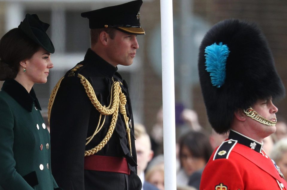  The pair made the appearance at the parade ahead of a trip to France which is expected to last two days