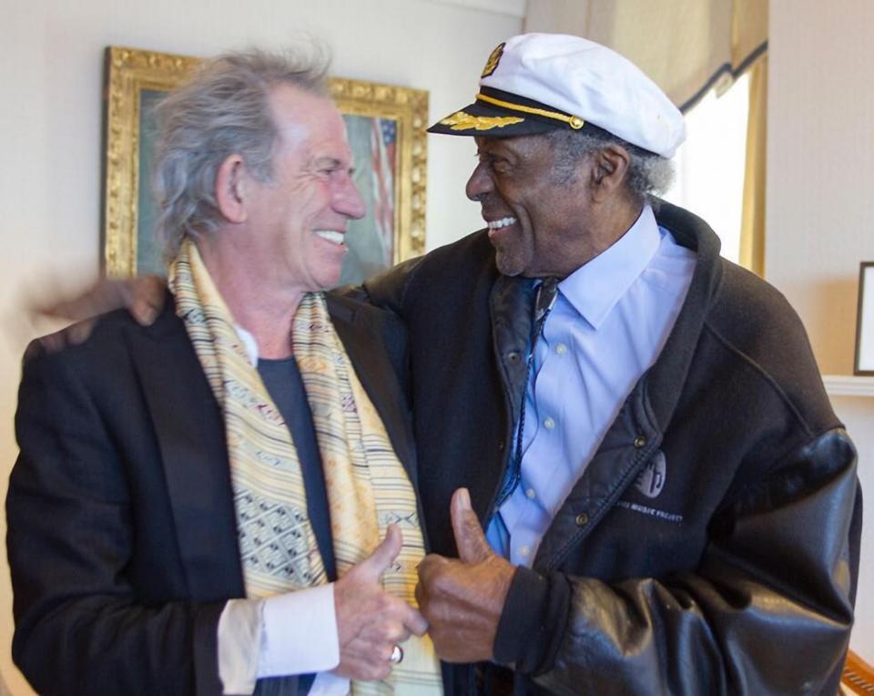  Berry was honoured by Keith Richards at the JFK Library in Boston in 2012, where he won a Song Lyrics of Literary Excellence award