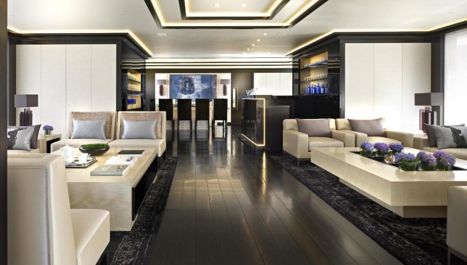 Some rooms look like the foyer of a luxury hotel