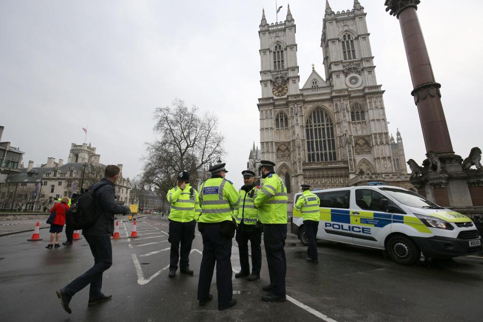  London was on lockdown as people were warned to stay away from no go zones after four people were killed in the London terror attack