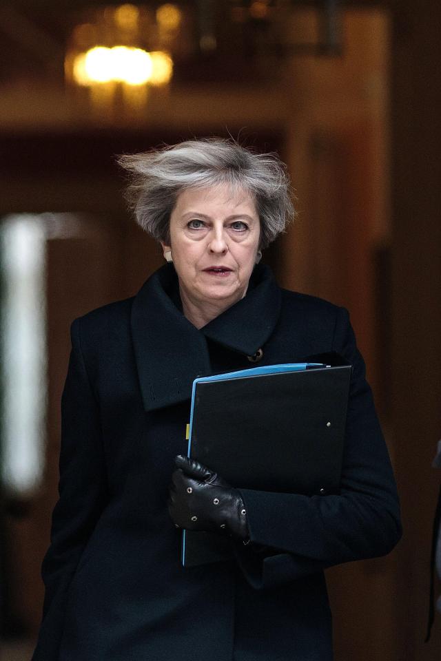 Theresa May, pictured this morning, will hold another Cobra meeting today as more details about the attacker emerge