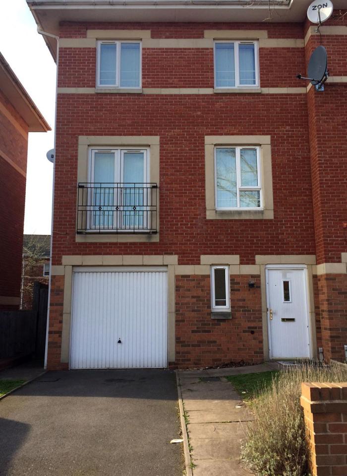  The house in Birmingham where Masood lived before he was gunned down and killed