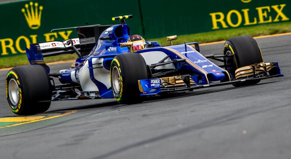  The 22 year-old suffered a back injury in a crash at the Race of Champions in January