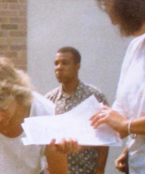  Youth... Masood, then Adrian, in Masood in the early 1990s