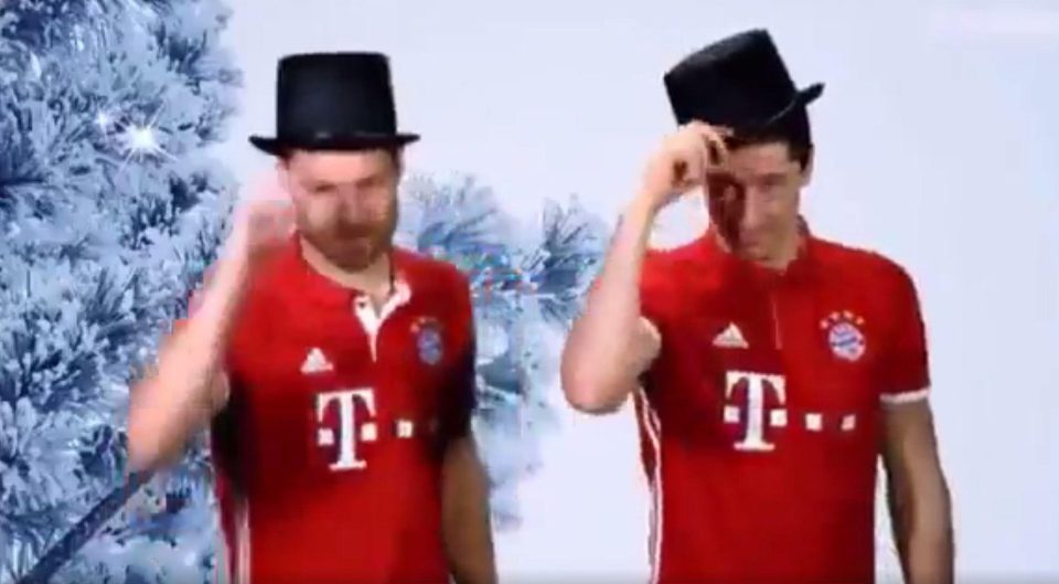 Bayern show a different side to their footballing brilliance in an 89-second video