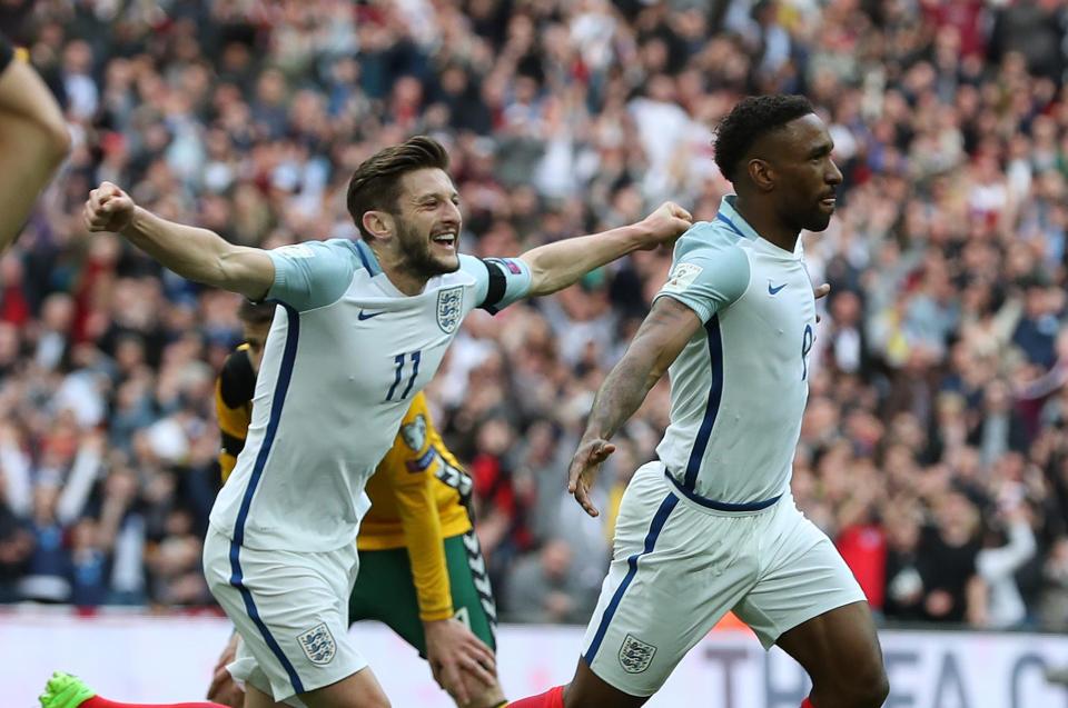  Defoe looked in prime condition alongside younger stars like Adam Lallana