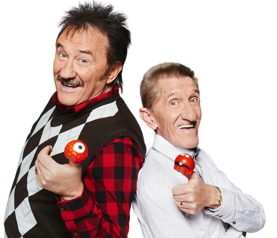  The Chuckle Brothers have been in the chuckle business for fifty years