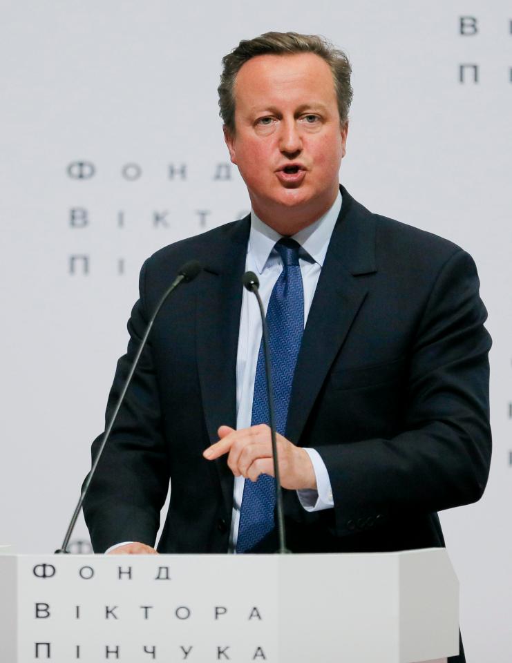  Since stepping down as PM, Mr Cameron has been on the after-dinner circuit