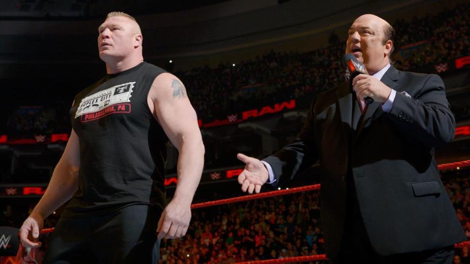 Paul Heyman will be with Brock Lesnar at Wrestlemania 33 when the Beast Incarnate takes on Goldberg