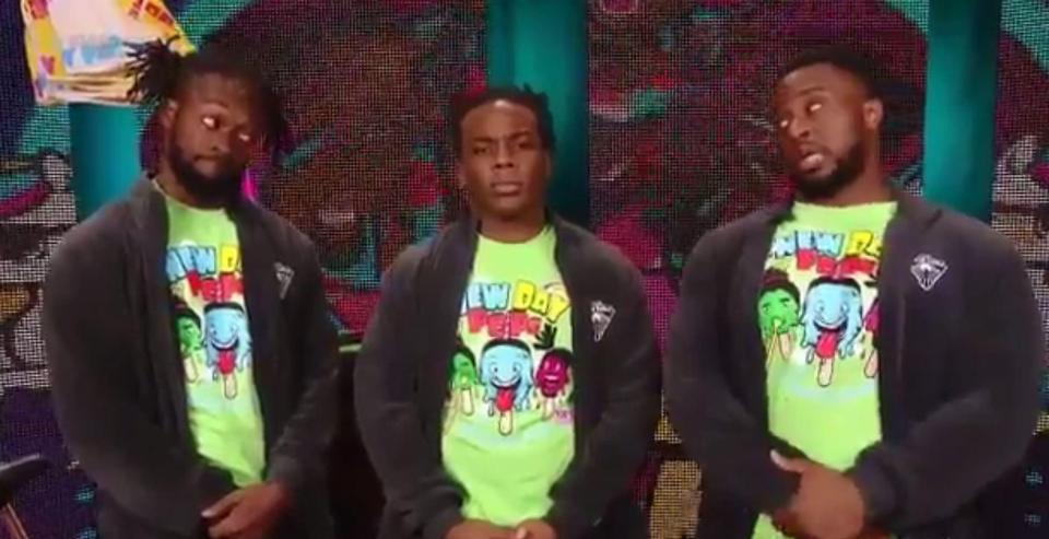  50 celebrities will take part including WWE's Xavier Woods (centre), who is also a well-known video-game fanatic