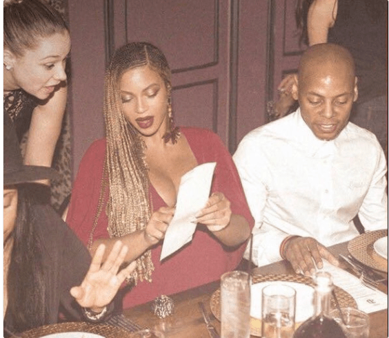  This photo posted by Beyonce caused a social media frenzy