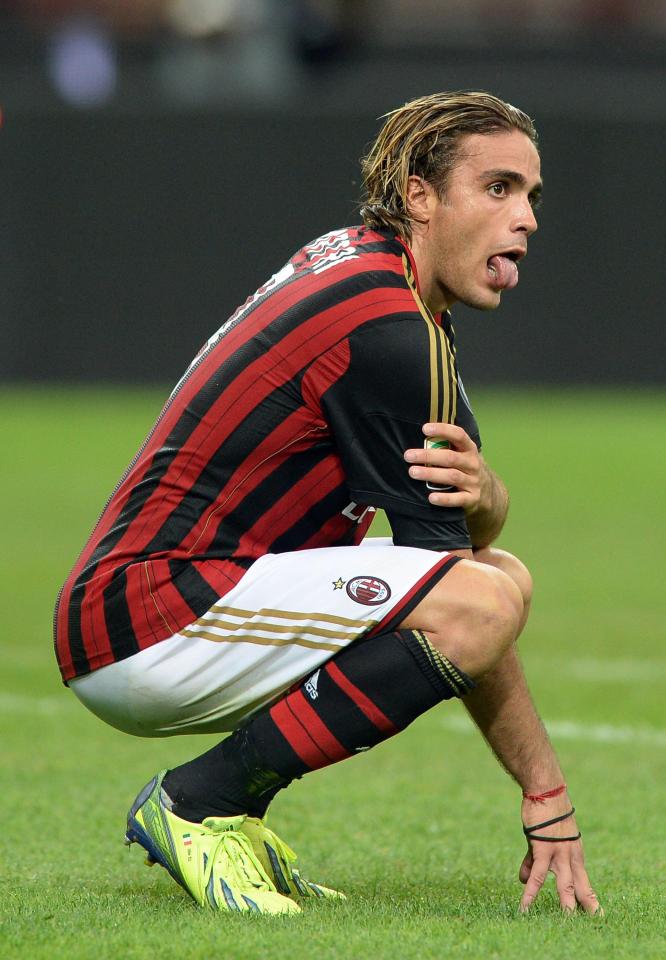 Alessandro Matri was loaned out four times at Milan and struggled at club