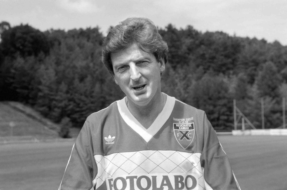 Roy Hodgson took charge of Swiss side Neuenburg Xamax in his early days