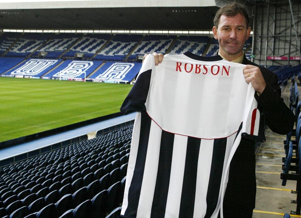 Bryan Robson led West Brom to a great escape back in 2005
