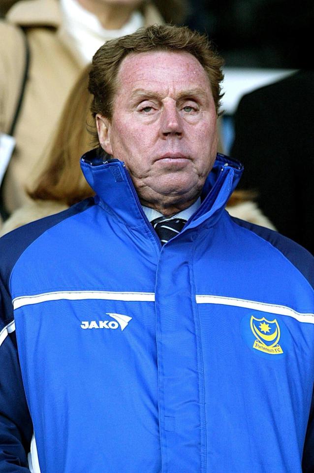 Harry Redknapp earned the 'Houdini' nickname while at Portsmouth