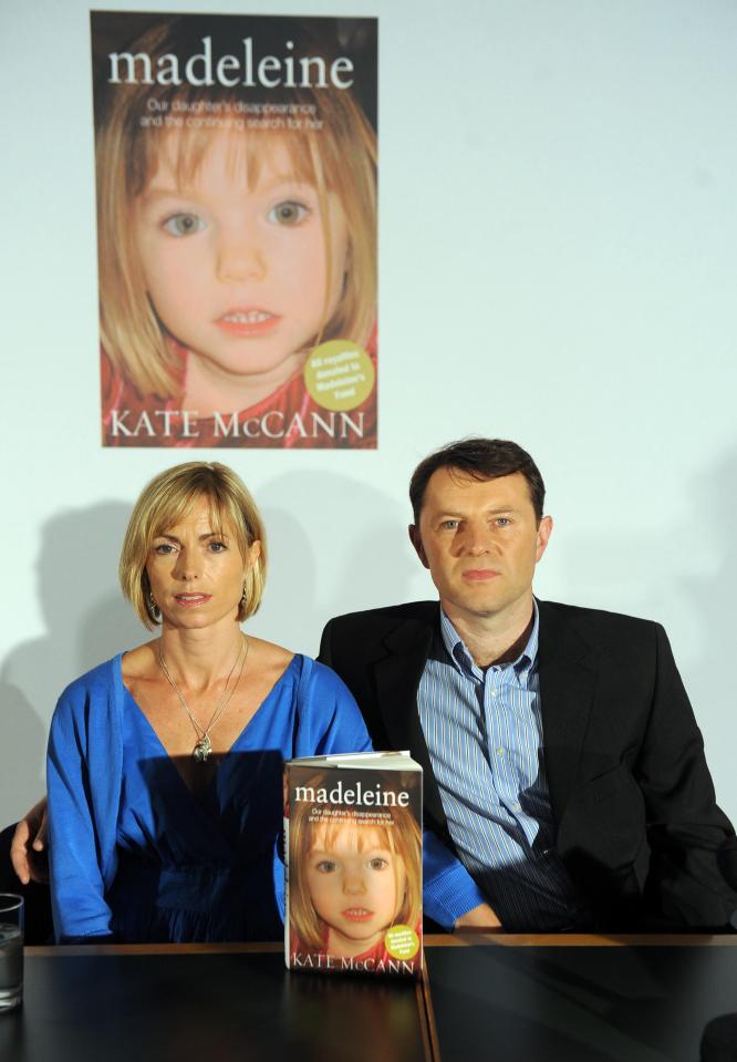  Kate and Gerry at a press conference in central London about their newly published book 'Madeleine'