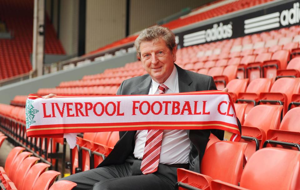 Roy Hodgson was appointed Liverpool manager in 2010 and left in 2011