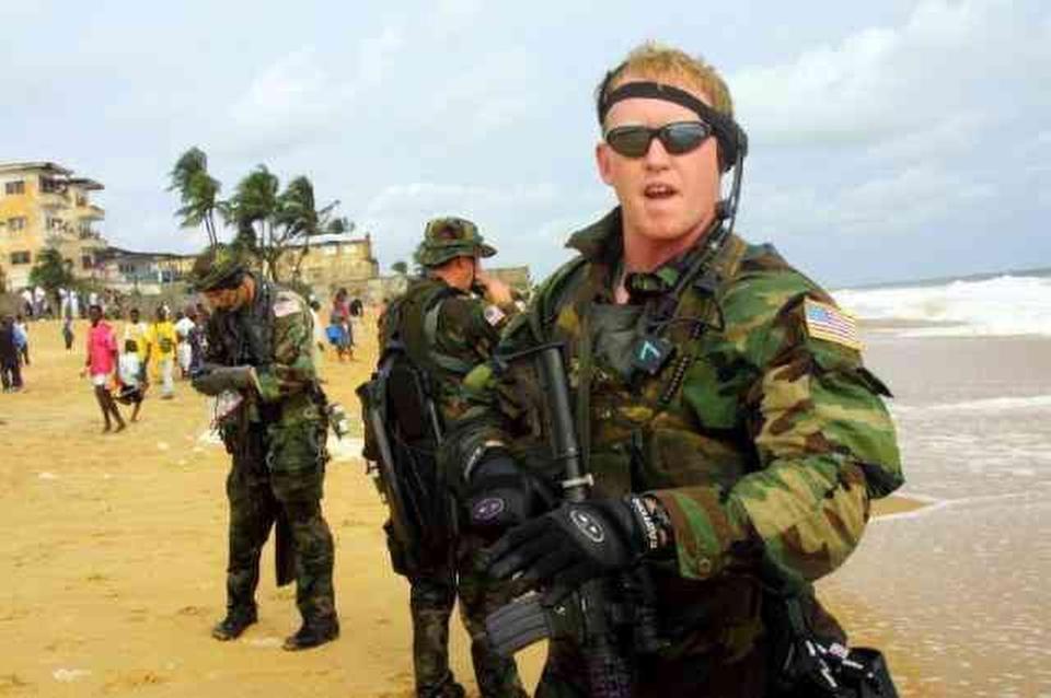 Rob O'Neill during his Navy Seal days 