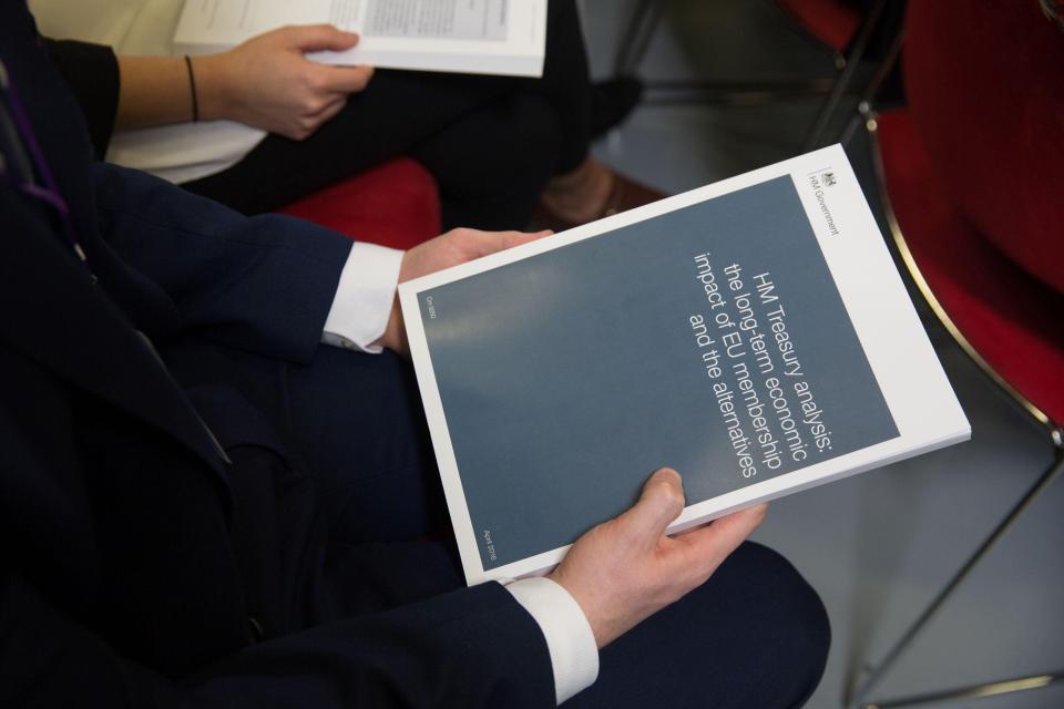  Exactly a year ago a report suggest Brexit would have dire consequences that have not proved true