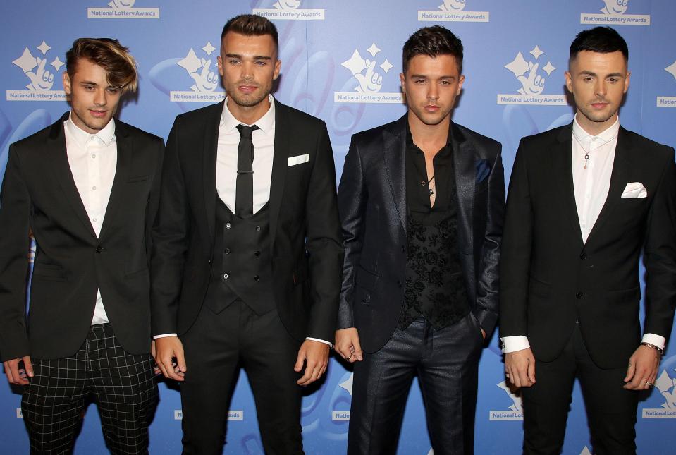  Casey Johnson (far left) has been sacked from Union J