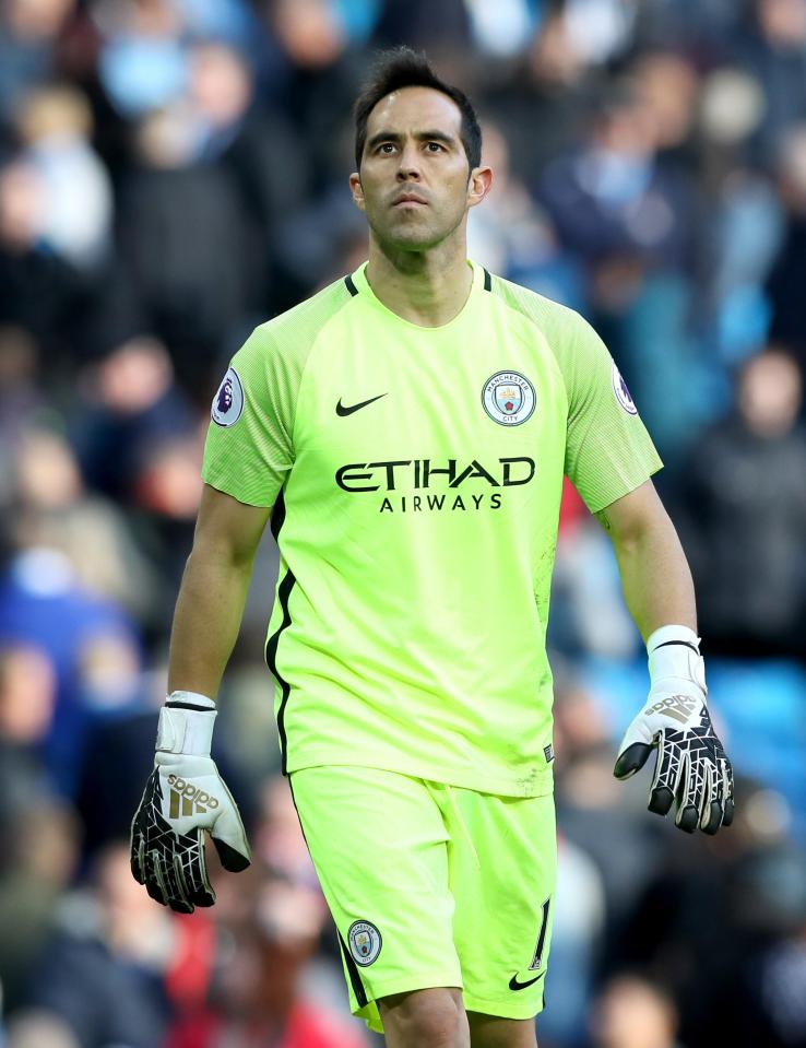 Claudio Bravo is the man between the sticks for the worst transfer XI
