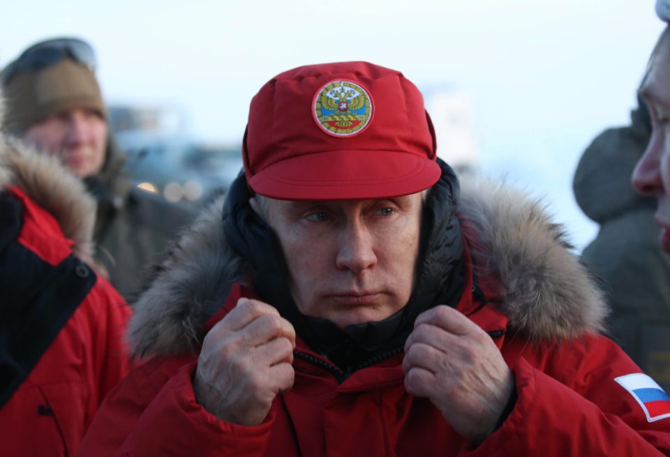  Putin's plans for the Arctic have been met with opposition in the US