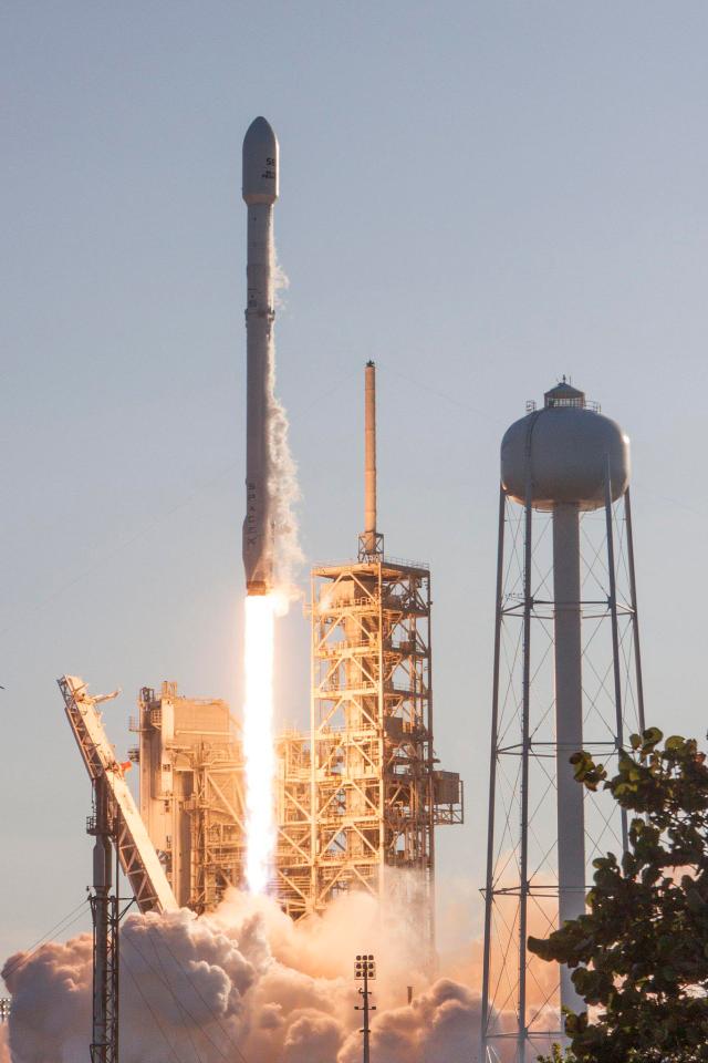  The Falcon 9 rocket is the first pre-flown rocket to be reused as a booster into space