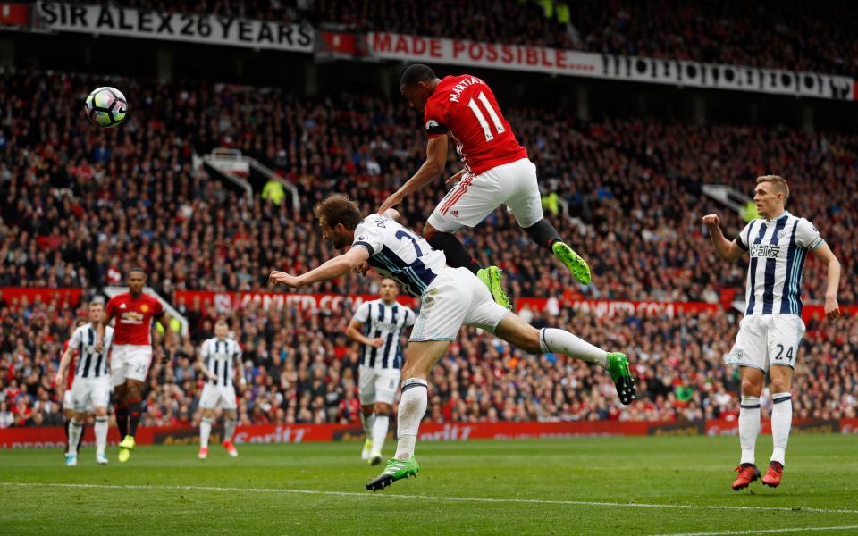 Anthony Martial has endured a tough season