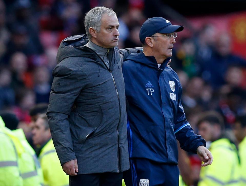 Jose Mourinho blasted Tony Pulis' tactics