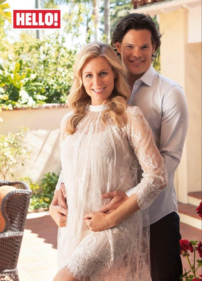 Abi announnced her pregnancy in Hello magazine