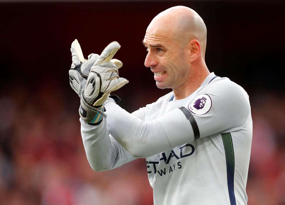 Willy Caballero will remain No.1 for the remainder of the season
