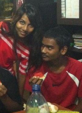  The 18-year-old pictured with Raudha says his family members have no confidence in the investigation into her death