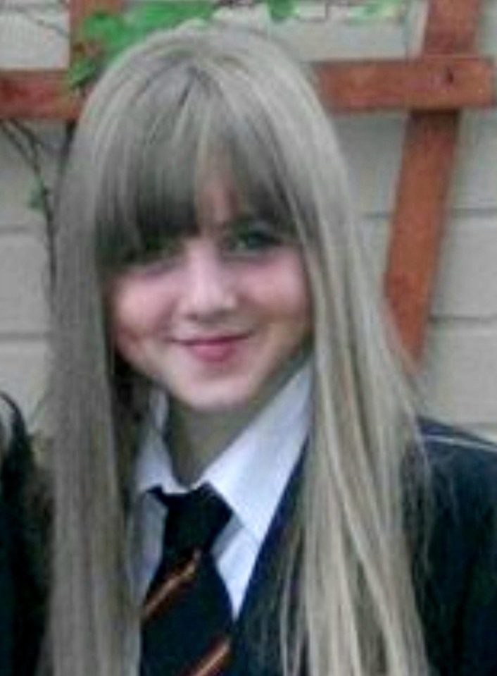 Sian was bullied at school after uploading pictures of a photo-shoot she had done online
