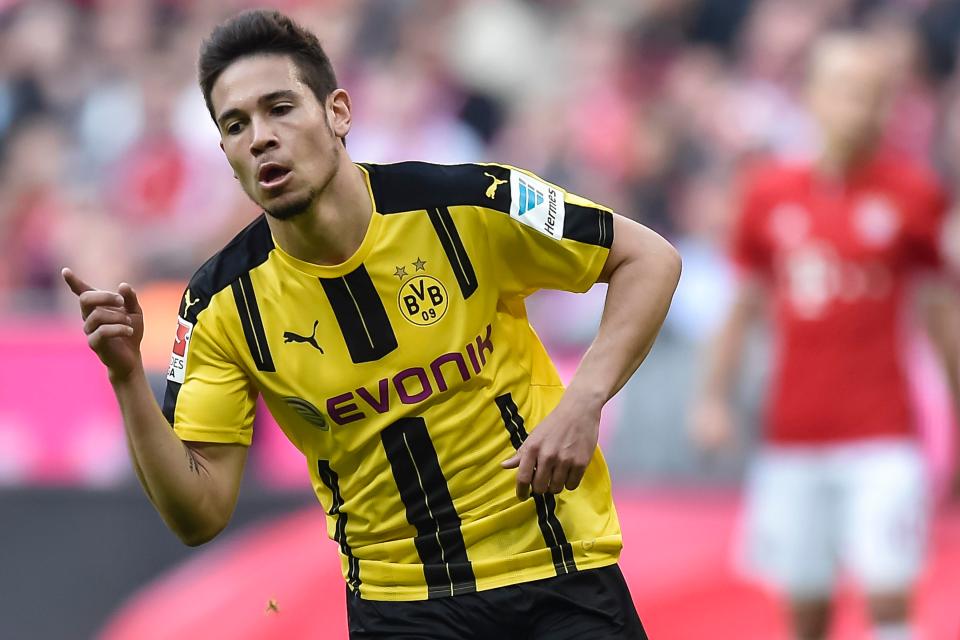  Raphael Guerreiro's screamer brought Dortmund right back into the game