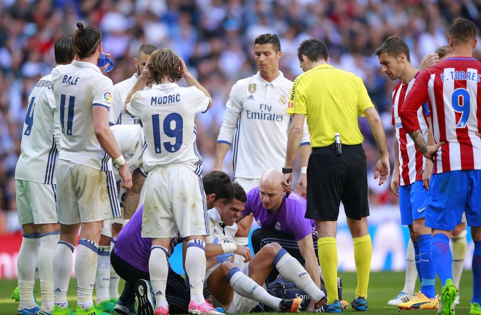 He will now miss the Champions League quarter finals against Bayern