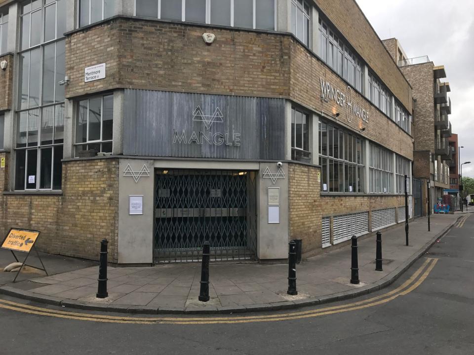  Mangle E8 club in Dalston, East London
