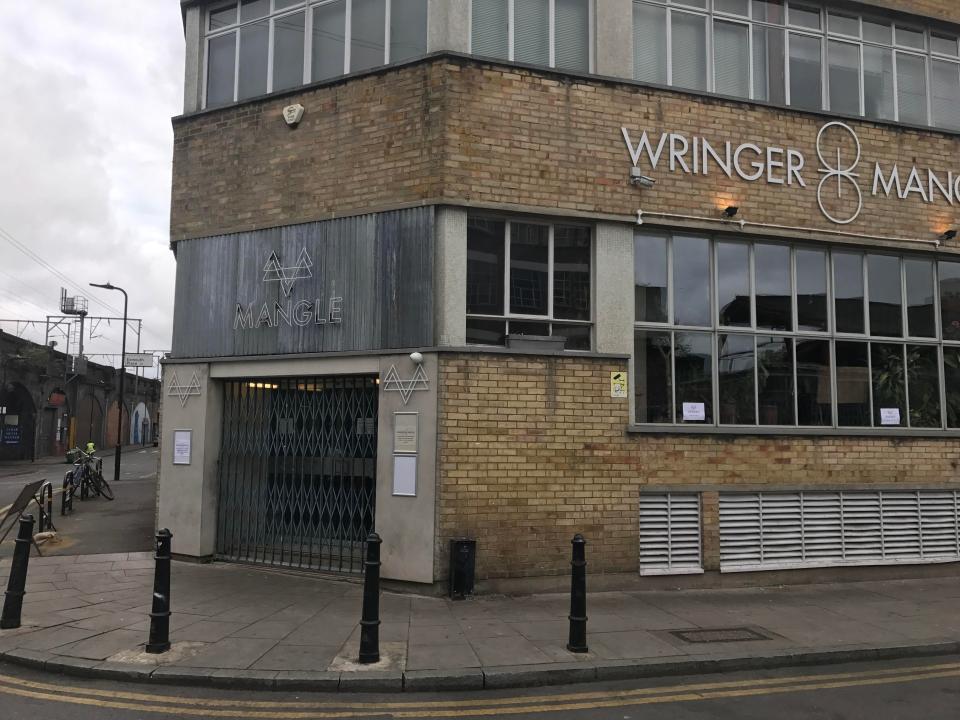 Mangle nightclub in Dalston