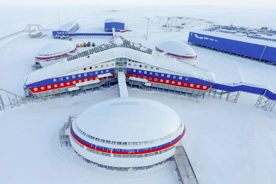  Russia has unveiled its brand-new military base in the Arctic