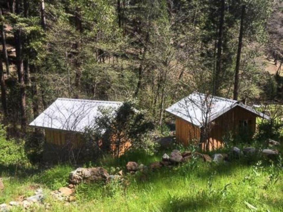  The pair were found in one of these cabins in a remote section of northern California
