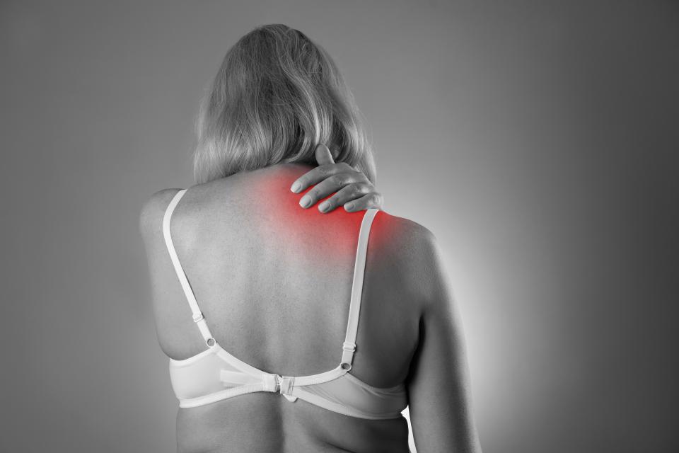  As well as there being some visual clues, back pain is a common symptom of scoliosis