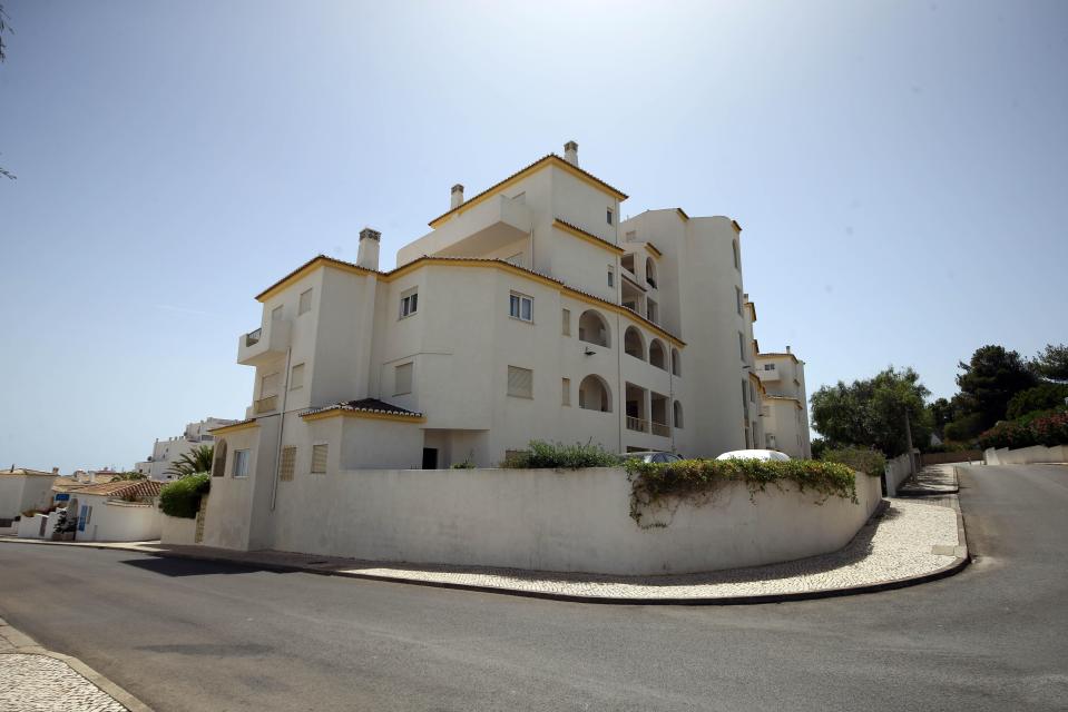  The apartment block in Luz in the Algarve, Portugal, where Madeleine McCann went missing